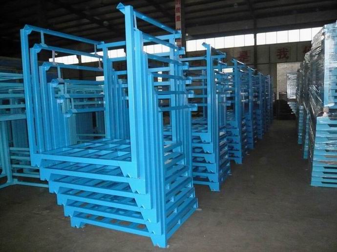 倉儲(chǔ)貨架之堆垛式巧固架，提高倉庫利用率